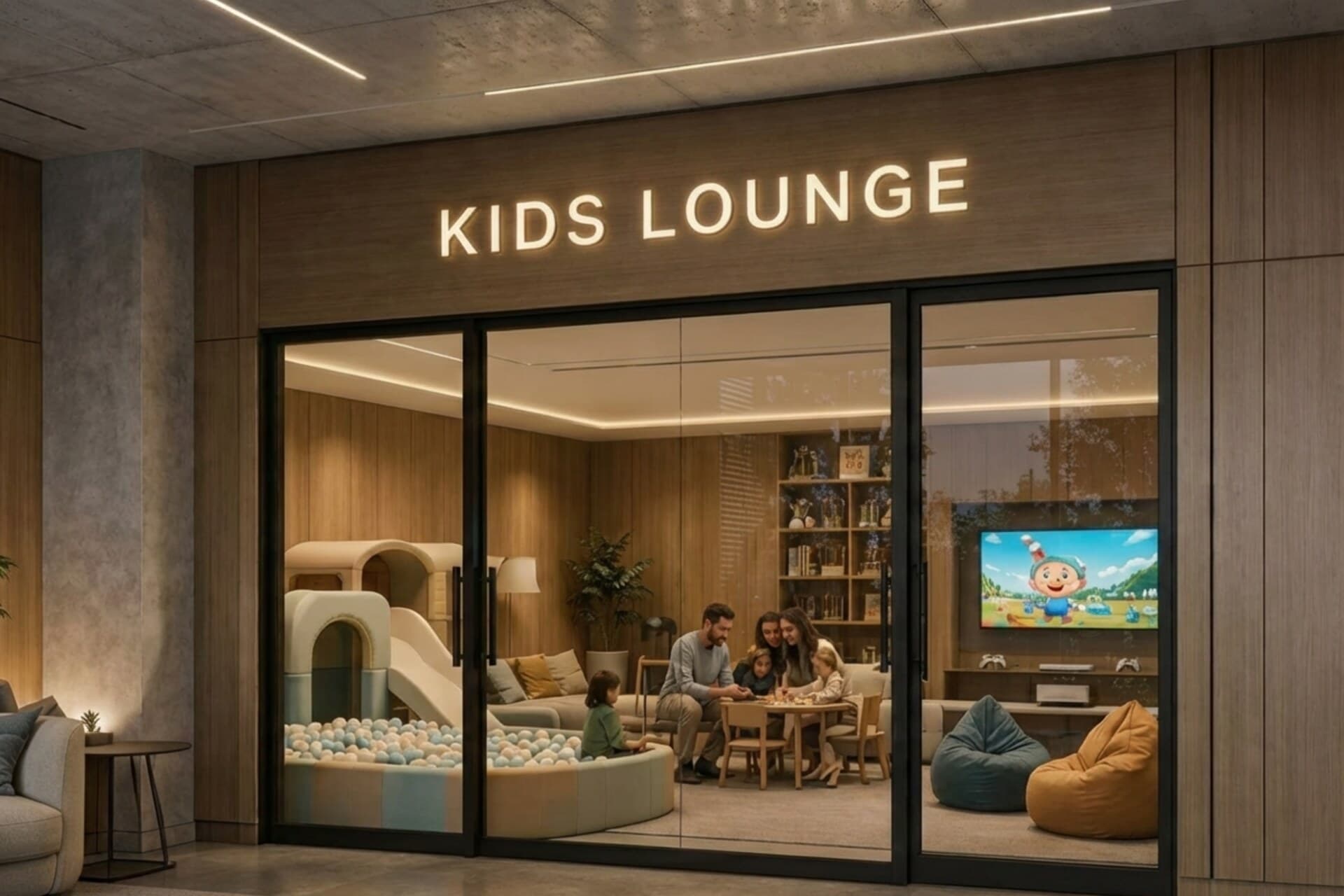 Kids lounge